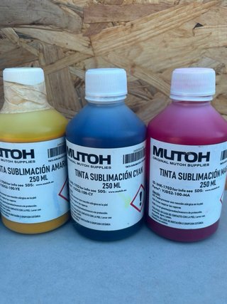 Tintas de Sublimación Mutoh