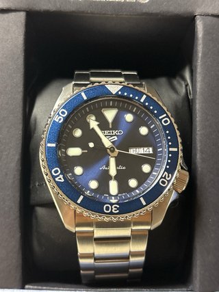 Reloj Seiko 5 Sports Automático Azul
