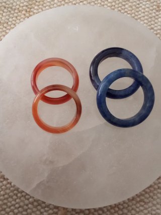 Conjunto Pulsera y Anillo Mineral
