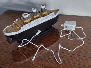 Humidificador/Ambientador barco TITANIC 30 cm