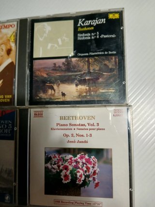 Lote 8 CDs Musica Classica Beethoven. PREZZO DEL LOTTO
