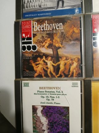Lote 8 CDs Musica Classica Beethoven. PREZZO DEL LOTTO