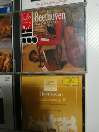 Lote 8 CDs Musica Classica Beethoven. PREZZO DEL LOTTO