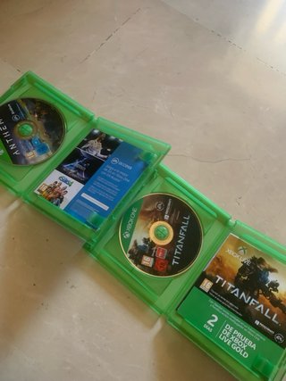 2 Juegos Xbox One: Anthem y Titanfall.