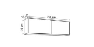 Conjunto mueble recibidor/zapatero y mueble alto.