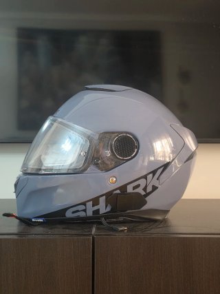 Casco Shark Spartan 1.2 Blank Shark