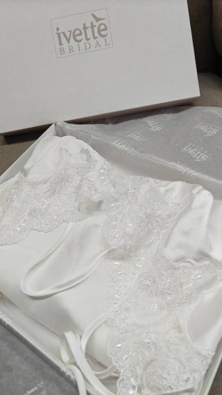 Camisón Novia Seda Ivette Bridal Blanco