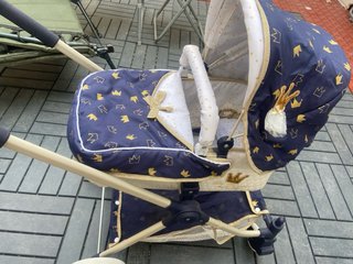 Carrito de bebé para muñeco reborn