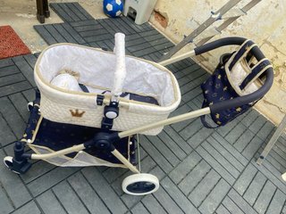 Carrito de bebé para muñeco reborn