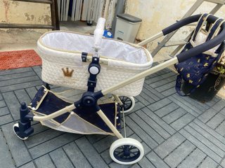 Carrito de bebé para muñeco reborn