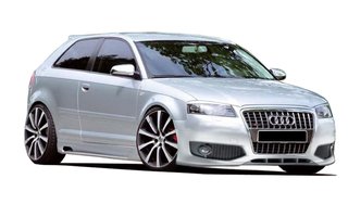 026-DEFENSA DELANTERA AUDI A3 2003 LOOK S3