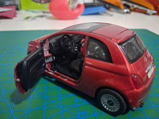 Modellino Fiat 500 1:32 Burago