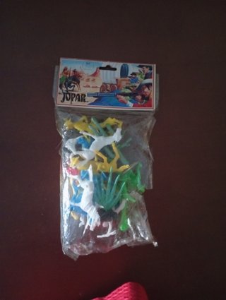Vintage JOPAR Oeste Vaqueros e Indios Bolsa Origin