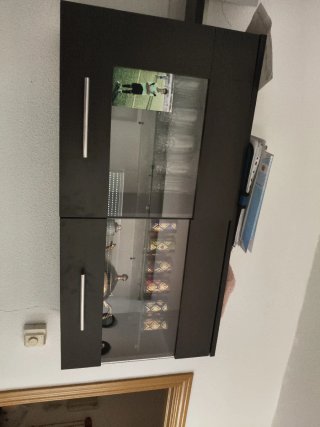 Mueble TV negro