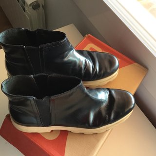 Botines Camper Negros Mujer