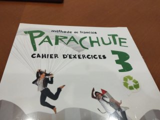 Parachuete, méthode de français Cahier d'exerci...