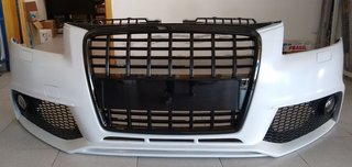 027-DEFENSA DELANTERA AUDI A3 8P2 LOOK RS3