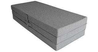 Colchón Plegable Gris 120x190x10cm