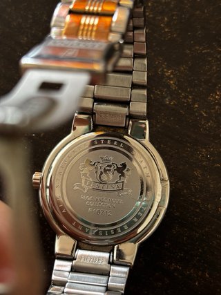 Reloj Festina bicolor dorado y plateado
