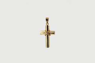 Cruz de oro de 18k. Ref:053-03-00468