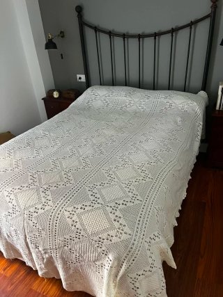 Colcha Crochet Matrimonio