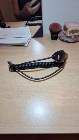 Cargador Mechero Coche QC 18W con cable