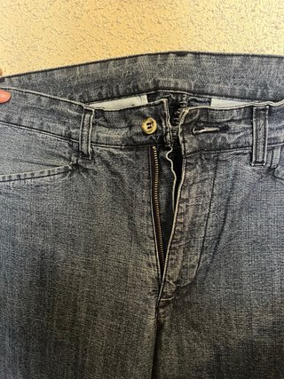 Pantalón vaquero recto de hombre de color azul