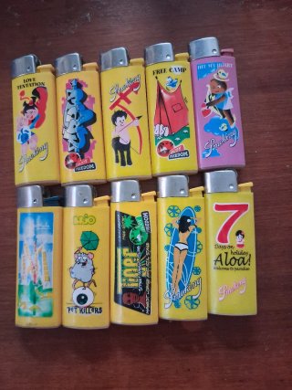 Accendini Smoking Vintage - Set 53 Pezzi