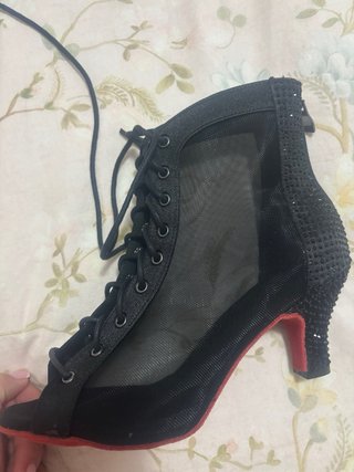 Zapatos de baile Ropadance negros y rojos