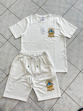Completo Casablanca T-shirt e Shorts Taglia XL