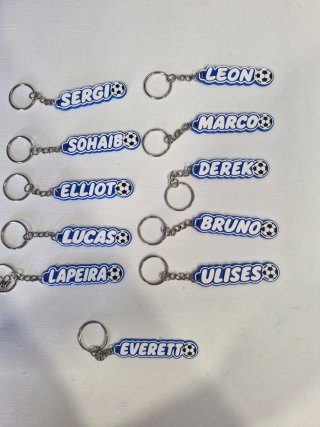 Llaveros personalizados para mochilas