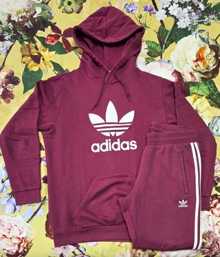 Chándal Adidas Burdeos Talla M