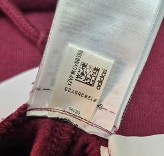 Chándal Adidas Burdeos Talla M