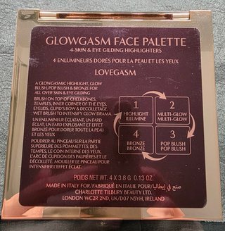 Paleta Charlotte Tilbury Glowgasm Lovegasm