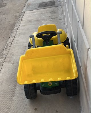 Tractor Infantil con Pala Excavadora