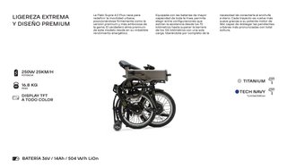 Flebi Supra 4.0 Bicicleta Eléctrica Plegable
