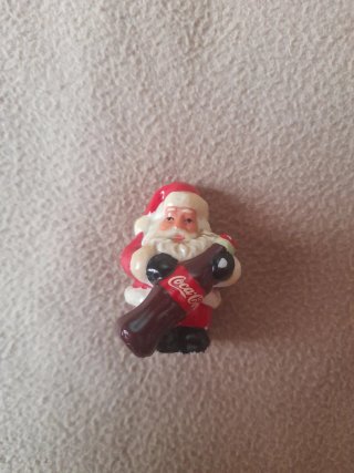 Lote de figuras de adornos Navidad Coca-Cola