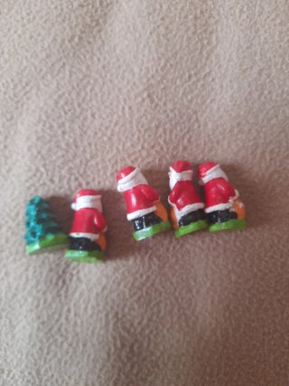 Lote de figuras de adornos Navidad Coca-Cola