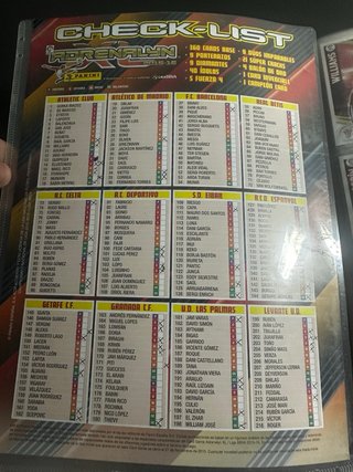 Álbum Panini Adrenalyn XL Liga BBVA 2015-16