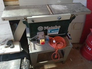 Cepilladora industrial Metabo 220v