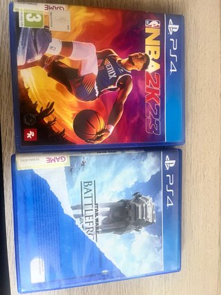 Juegos PS4: NBA 2K23 y Star Wars Battlefront,FC 24