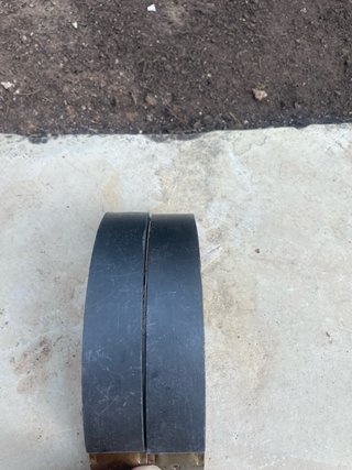 Zapatas freno seat 600 D. 4 pares