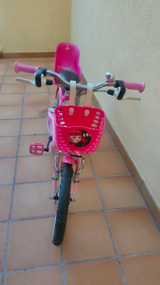 Bicicleta infantil B'Twin rosa