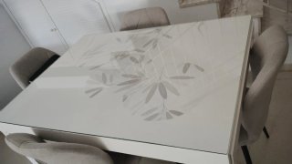 Cristal de mesa 120 x 90