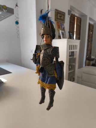 Marioneta Pupi Siciliana Angelica