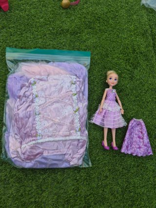 Disfraz Princesa RAPUNZEL Talla 140