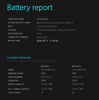 Microsoft Surface Book 3 (13.5) i7 / 32GB RAM
