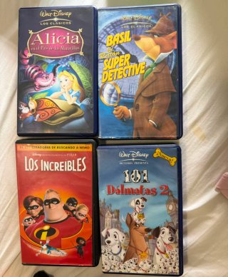 Cintas VHS Clásicas Animadas
