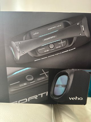Altavoz bluetooth Veho MZ-9 Negro/Azul