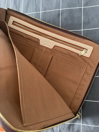 Funda Portátil Louis Vuitton Marrón